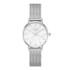 Rosefield The Small Edit White Silver 26mm