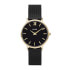 Cluse Minuit Mesh Gold Black/Black