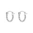 Rosefield n&aacute;u&scaron;nice Twisted Hoops Silver