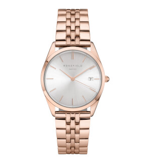 Rosefield The Ace Silver Sunray Rosegold