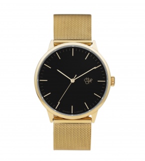 Hodinky CHPO Nando Gold Gold/Black