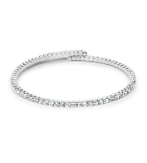 Lambretta náramok Crystal Bangle Silver 2mm