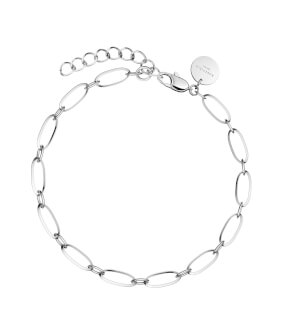 Rosefield náramok Oval Bracelet Silver