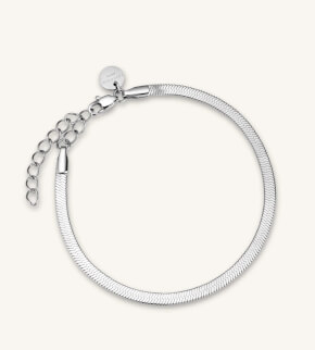 Rosefield náramok Snake Bracelet Silver