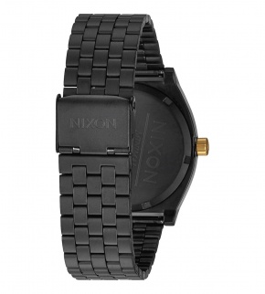 Hodinky Nixon Time Teller Matte Black / Gold