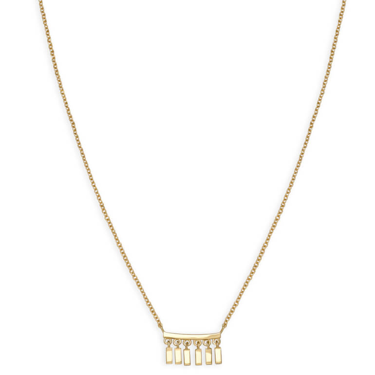 náhrdelník Iggy Multidrop Necklace Gold